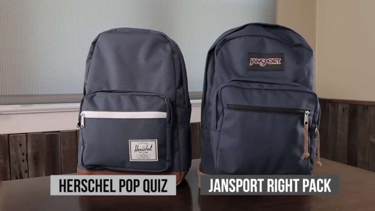 Herschel vs JanSport – Review and comparison of Pop Quiz and Right Pack